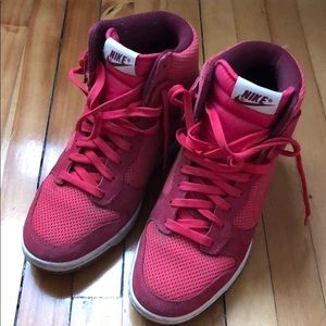 Nike sneaker wedges